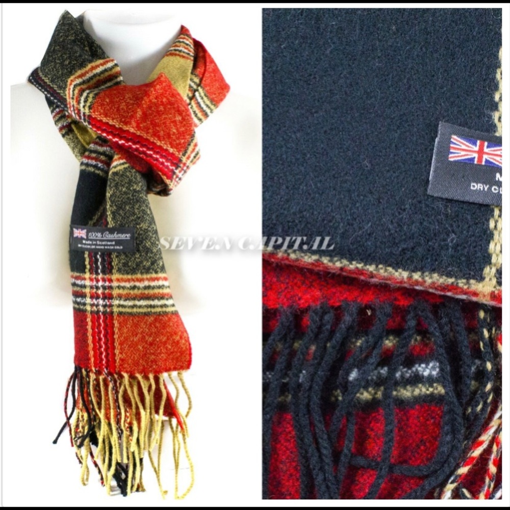 Multicolored Cashmere Scarf